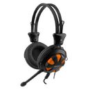 A4Tech HS-28-3 headset cu microfon, negru / orange
