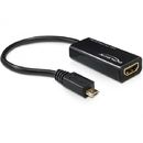 Delock Delock Adaptor MHL tata la High Speed HDMI mama + USB micro-B mama