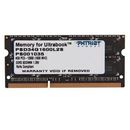 Patriot Signature 4GB DDR3, 1600 MHz, CL 11, SODIMM, NonECC, Ultrabook