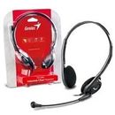 Genius Genius HS-M200C, headset, cu microfon, negre