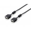 EQUIP Equip VGA HD15m/HD15m ferrite core 15m cable black 118815