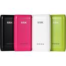 SSK Power bank SRBC533-WH, 4000 mAh, Alb