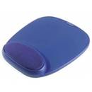Manhattan Mouse pad cu sprijin pentru incheietura mainii 434386, spuma de tip gel, albastru
