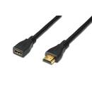 DIGITUS ASSMANN HDMI 1.4 HighSpeed w/Ethernetem Extension cable HDMI A M/F 2m black