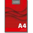 Aurora Blocnotes lipit, A4,  50 file - 70g/mp, AURORA Office - velin