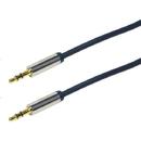 LogiLink LOGILINK - Cablu audio 3,5 m/m 0,3 albastru