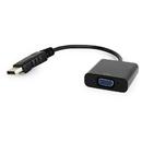 Gembird Gembird adapter displayport 1.1->VGA, on cable, black