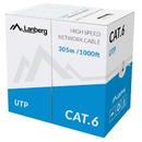LANBERG Lanberg UTP solid cable, CCA, cat. 6, 305m, gray