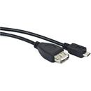 Natec Natec cable USB OTG (AF) to USB Micro (BM), 0.15M, blister