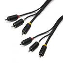 Serioux SERIOUX 3X RCA M - 3X RCA M CABLE 3.0M