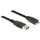 Delock Delock Cable USB 3.0 Type-A male > USB 3.0 Type Micro-B male 2m black