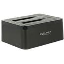 Delock Delock Dual Docking Station SATA HDD > USB 3.0 with Clone Function