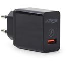 Energenie EG-UQC3-01, universal, 1 x USB Quick Charge 3.0, Negru