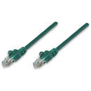 Intellinet Cablu retea Intellinet  RJ45, Cat5e UTP, 2 m, verde, 100% cupru