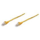 Intellinet Cablu retea Intellinet RJ45, Cat5e UTP, 50 cm, galben, 100% cupru