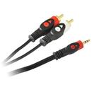 LIBOX Cable Jack 3,5-2RCA 3,0m HQ LB0023 LIBOX