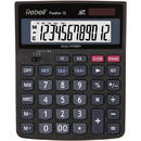 Rebell Calculator de birou, 12 digits, 147 x 115 x 32 mm, Rebell Panther 12 - negru
