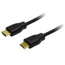 LogiLink LOGILINK - Cablu HDMI- HDMI,1.4, versiunea Gold, lungime 1m