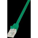 LogiLink LOGILINK - Patchcord CAT 5e UTP 0,25m verde