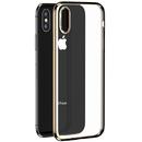 Benks Husa Benks iPhone Xs Max Electroplated Transparent/Auriu