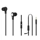 QOLTEC Qoltec In-ear Headphones with microphone | Black