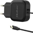 QOLTEC Qoltec AC adapter | 17W | 5V | 3.4A | USB+Micro USB