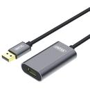 UNITEK Unitek Cablu extensie activă USB 2.0., 10m,  Alu., Y-272
