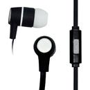 Vakoss VAKOSS Stereo Earphones Silicone with Microphone / Volume Control SK-214K negru