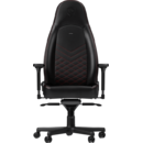 NobleChairs ICON Black - Red (piston pe gaz cu tija scurta)