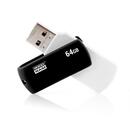 GOODRAM UCO2 64GB USB 2.0 Black/White