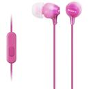 Sony Casti audio In-ear MDREX15APPI, Control Telefon, Roz