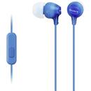Sony Casti audio In-ear MDREX15APLI, Control Telefon, Albastru
