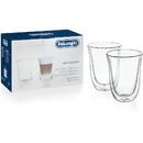 DeLonghi SET 2 PAHARE LATTE MACCHIATO DLSC312 330ML