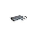 ICYBOX IcyBox Docking Station USB Type-C, 3xUSB, HDMI 4k@30Hz, VGA, SD/microSD