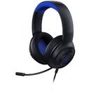 Razer Kraken X for Console 7.1 virtual, volum pe casca, multiplatforma, Albastru PS4