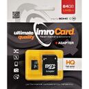 IMRO Card Set memory IMRO 10/64G UHS-I ADP (64GB; Class 10, Class U1; + adapter)