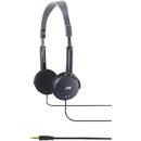 JVC Headphones JVC HAL50BE (on-ear; NO; black color
