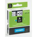 DYMO Tape colour DYMO D1 9mmx7m Negru/biały S0720680 (9 mm )