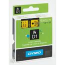 DYMO Tape DYMO D1- 12mm x 7m Negru/żółty S0720580 (12mm )