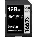 Lexar 128GB SDXC CLS10 UHS-II 250MB/s
