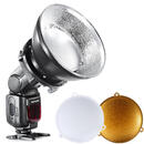 FalconEyes Beauty-dish pentru blitz pe patina cu adaptor universal, FalconEyes