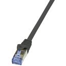 LogiLink Patch Cable Cat.6A S/FTP black  2,00m, PrimeLine "CQ3053S"