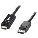 Sharkoon Sharkoon DisplayPort 1.2 to HDMI 4K - Active - 1m - white