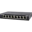 Netgear GS308-300PES, Switch (Black)