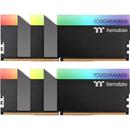 Thermaltake Thermaltake DDR4 - 16 GB - 3200 - CL - 16 - Dual Kit, TOUGHRAM RGB (black, R009D408GX2-3200C16A)