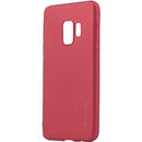 Meleovo Meleovo Husa Silicon Soft Slim Samsung Galaxy S9 G960 Red (aspect mat)