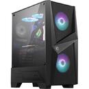 MSI MSI MAG FORGE 100R, tower case (black, tempered glass)