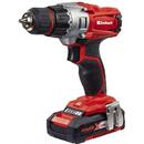 Einhell Masina de gaurit si insurubat  Einhell TE-CD 18/2, 18 V, Li I, 2 acumulatori