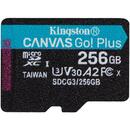 Kingston Canvas Go! Plus memory card 256 GB MicroSDXC Class 10 UHS-I