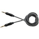 Lemontti Lemontti Cablu Audio Jack 3.5mm Negru 1m (impletitura textila, protectie metalica)-T.Verde 0.1 lei/ buc